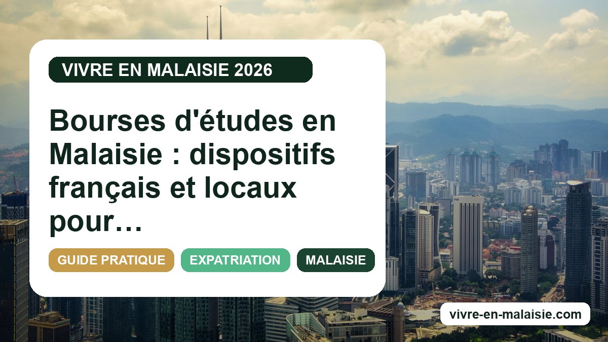 Bourses d'études en Malaisie : dispositifs français et locaux pour financer vos projets