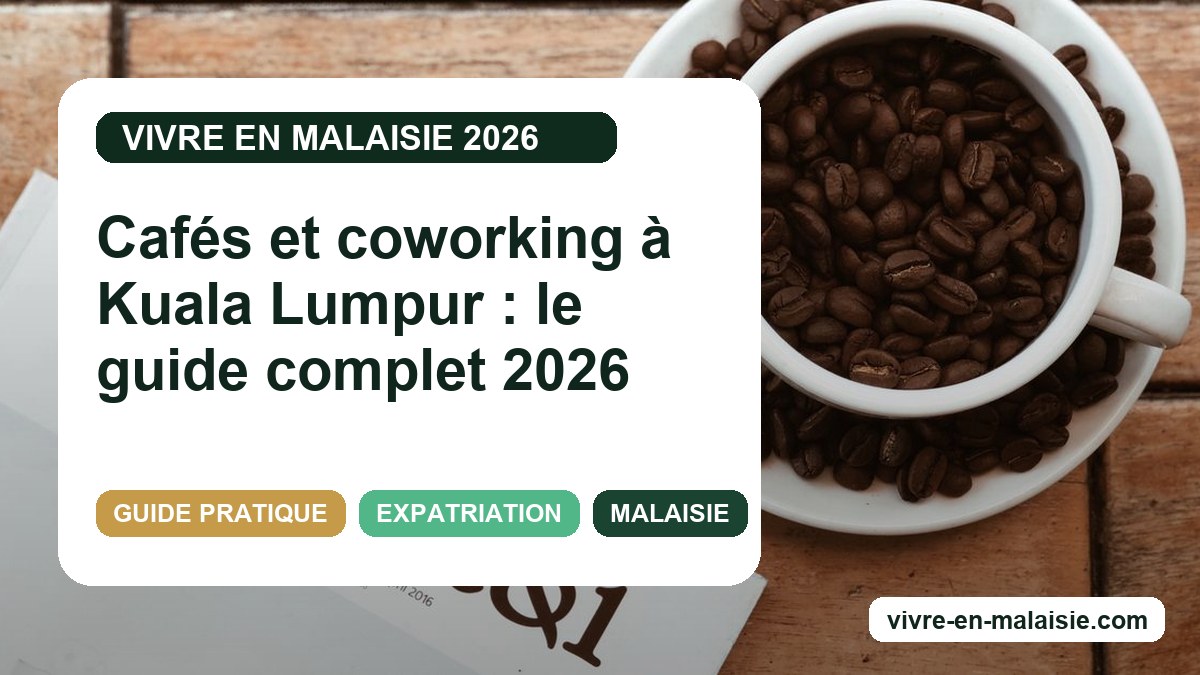 Cafés et coworking à Kuala Lumpur : le guide complet 2026