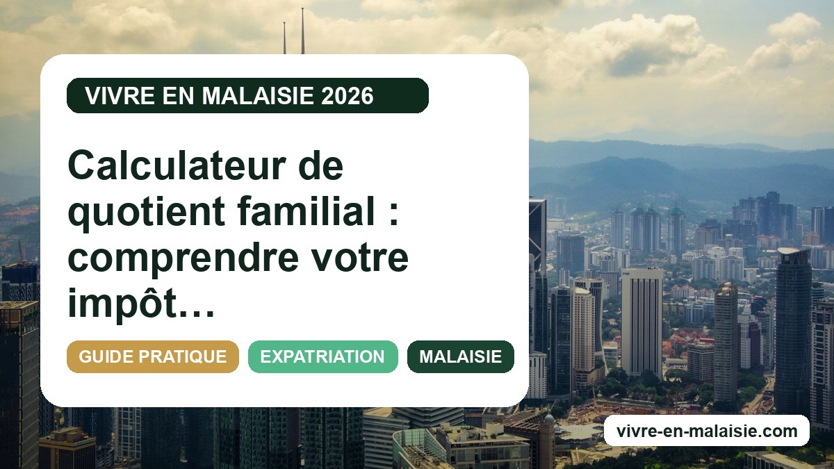 Calculateur de quotient familial : comprendre votre impôt français en tant que non-résident