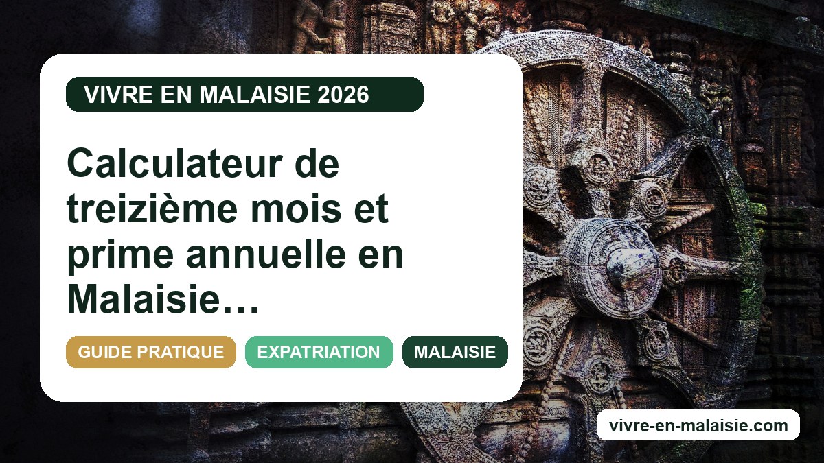 Calculateur de treizième mois et prime annuelle en Malaisie : guide pratique pour 2026