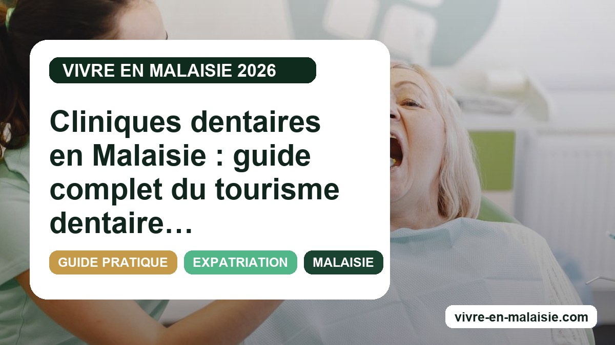 Cliniques dentaires en Malaisie : guide complet du tourisme dentaire et des tarifs abordables