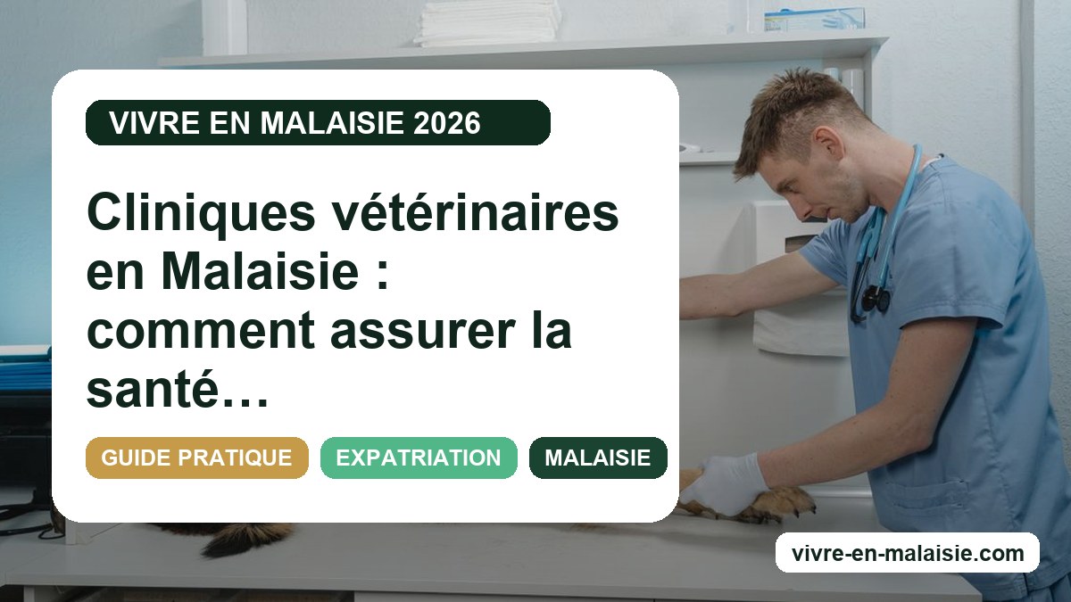 Cliniques vétérinaires en Malaisie : comment assurer la santé animale efficacement