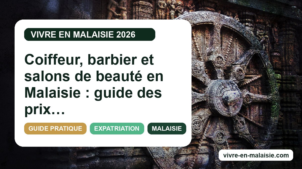 Coiffeur, barbier et salons de beauté en Malaisie : guide des prix et bonnes adresses