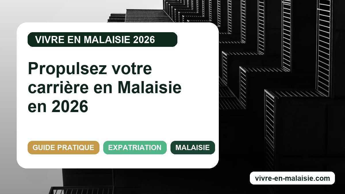 Propulsez votre carrière en Malaisie en 2026