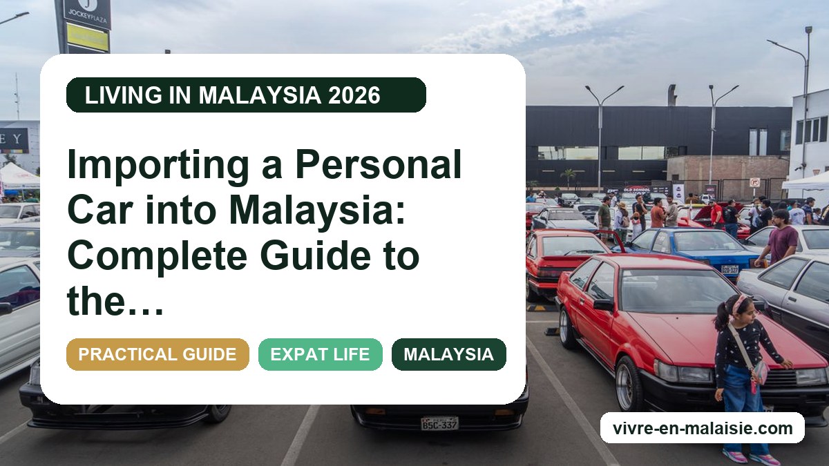 Importing a Personal Car into Malaysia: Complete Guide to the Process and Costs