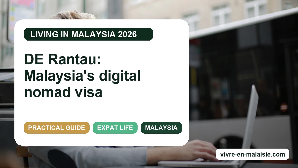 DE Rantau: Malaysia's digital nomad visa