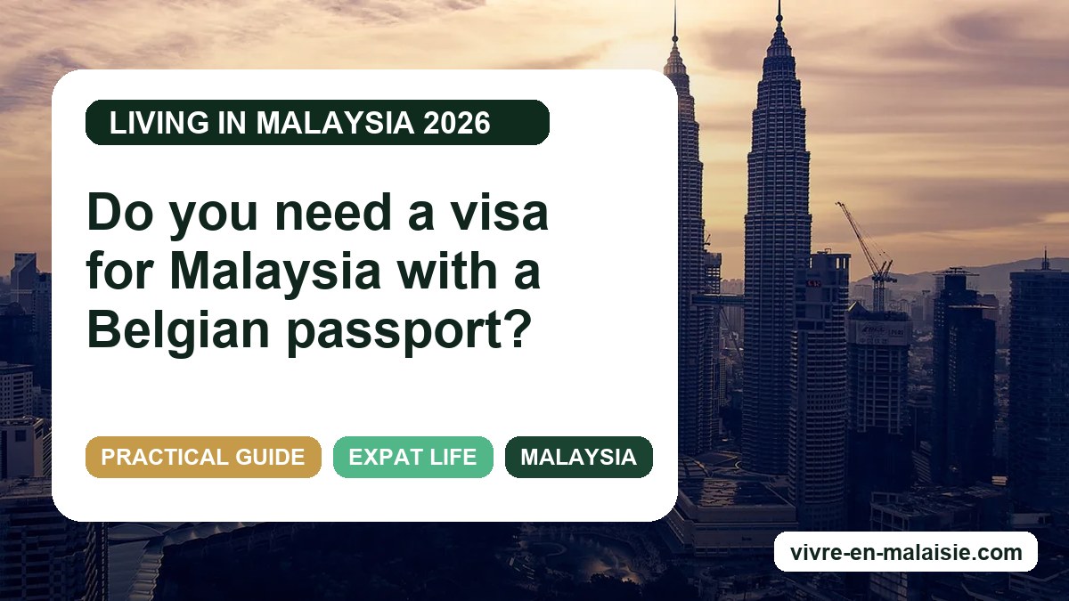 Do you need a visa for Malaysia with a Belgian passport?
