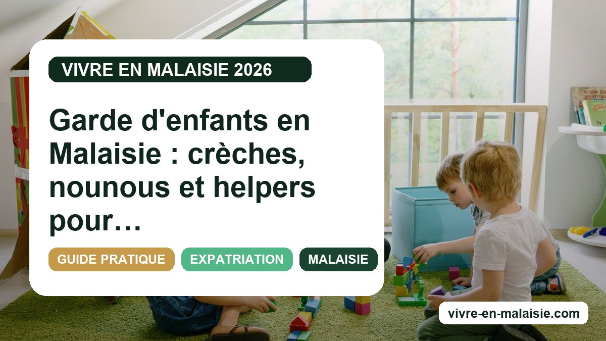 Garde d'enfants en Malaisie : crèches, nounous et helpers pour expatriés