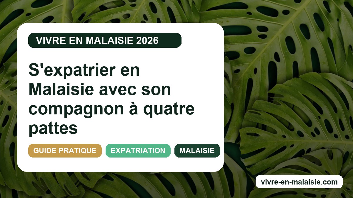 S'expatrier en Malaisie avec son compagnon à quatre pattes