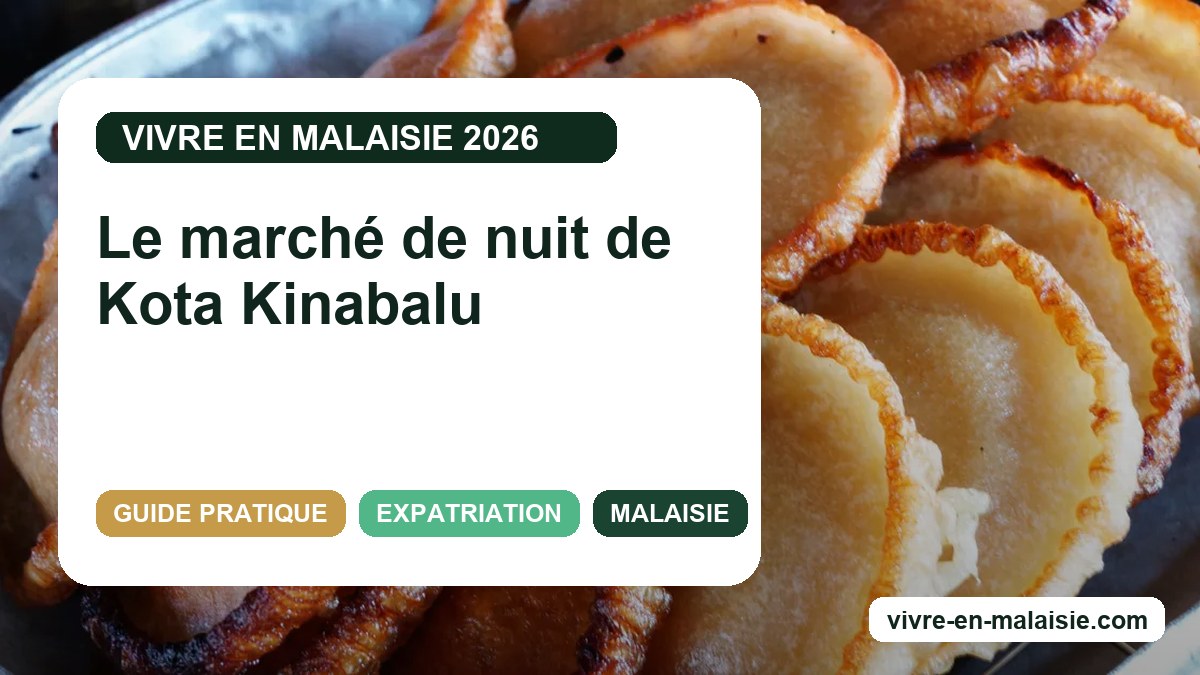Le marché de nuit de Kota Kinabalu
