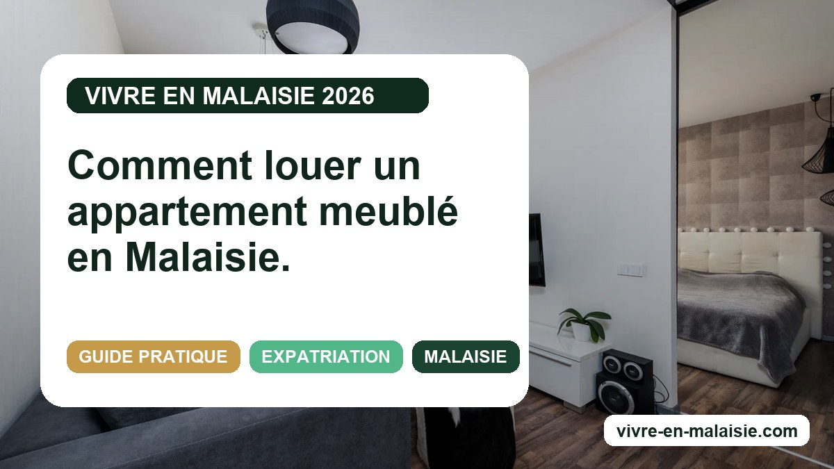 Comment louer un appartement meublé en Malaisie.