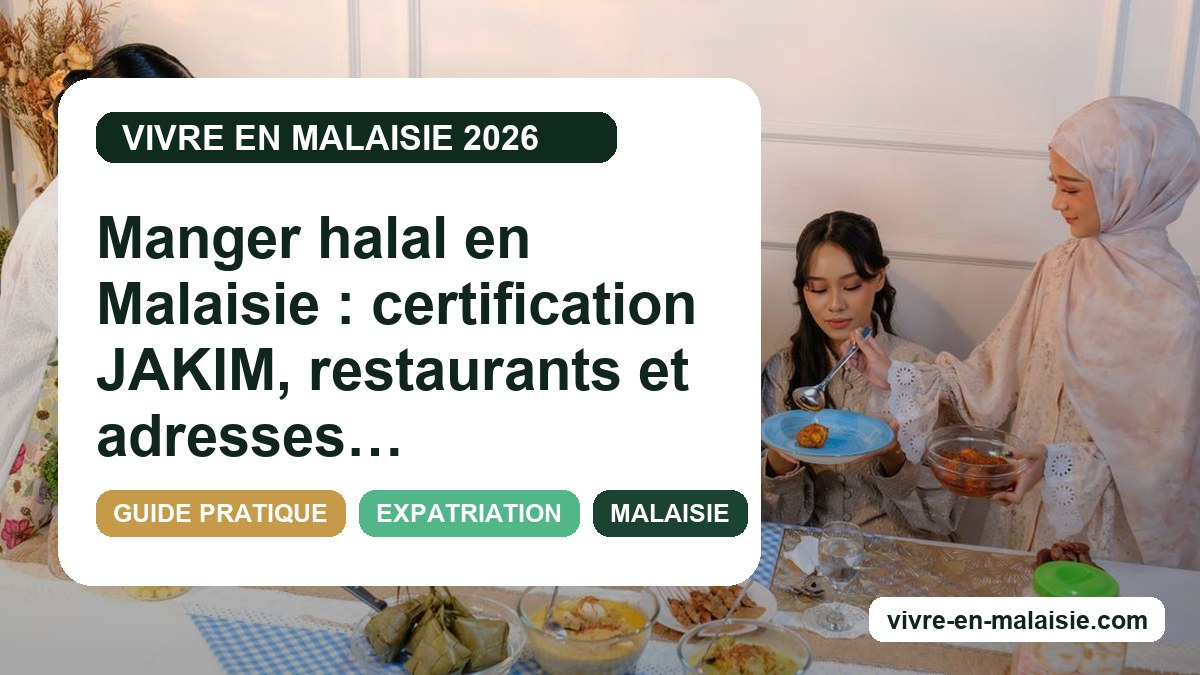 Manger halal en Malaisie : certification JAKIM, restaurants et adresses en 2026