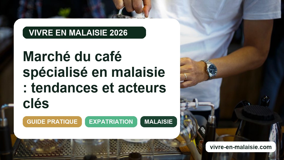 Marché du café spécialisé en malaisie : tendances et acteurs clés