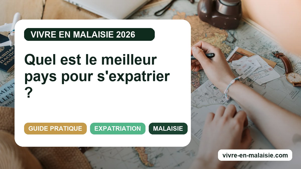 Quel est le meilleur pays pour s'expatrier ?
