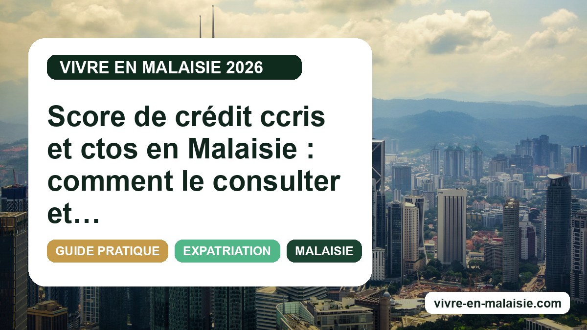 Score de crédit ccris et ctos en Malaisie : comment le consulter et l'améliorer efficacement