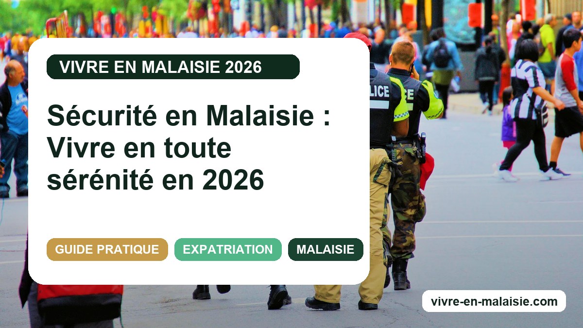 Sécurité en Malaisie : Vivre en toute sérénité en 2026
