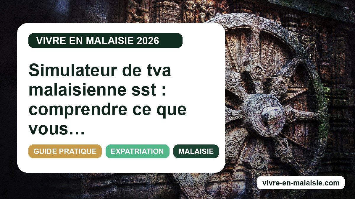 Simulateur de tva malaisienne sst : comprendre ce que vous facturez et récupérez