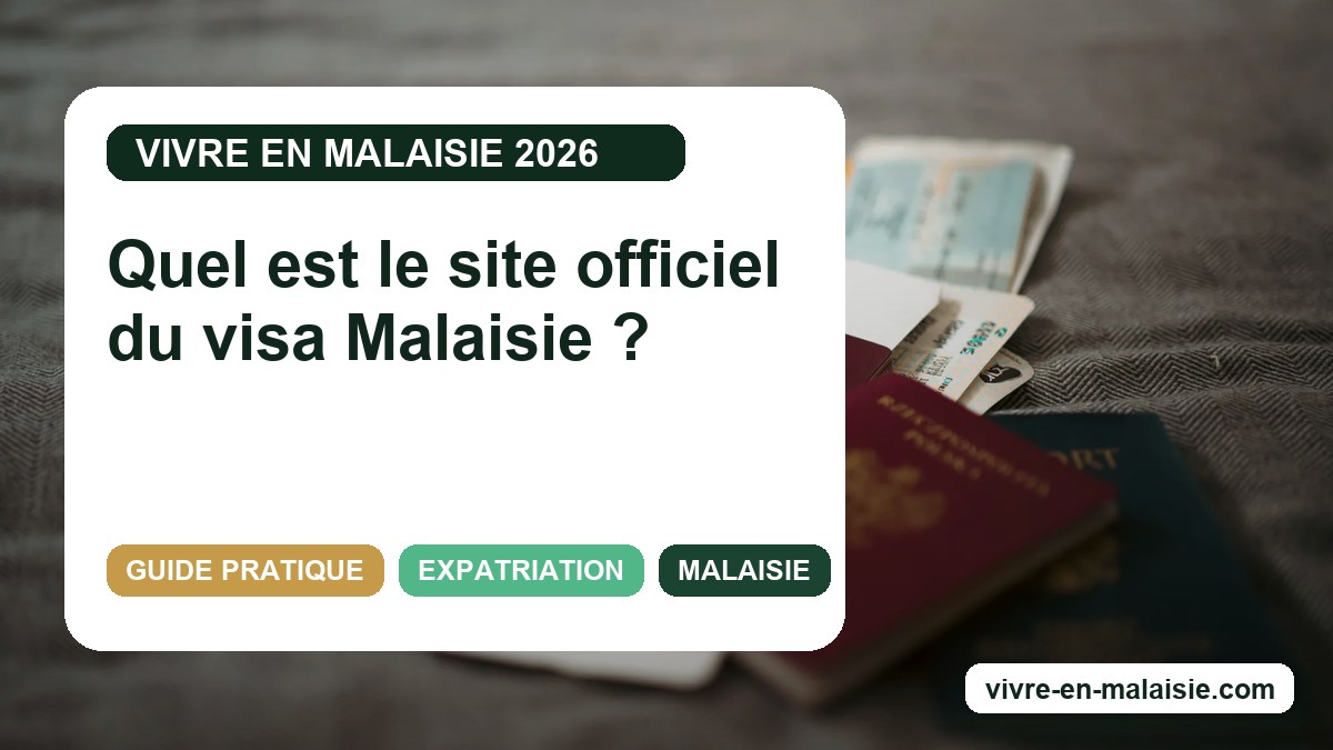 Quel est le site officiel du visa Malaisie ?