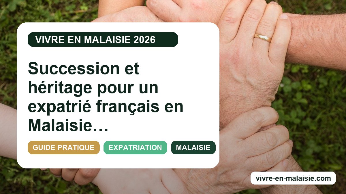 Succession et héritage pour un expatrié français en Malaisie : ce qu'il faut anticiper