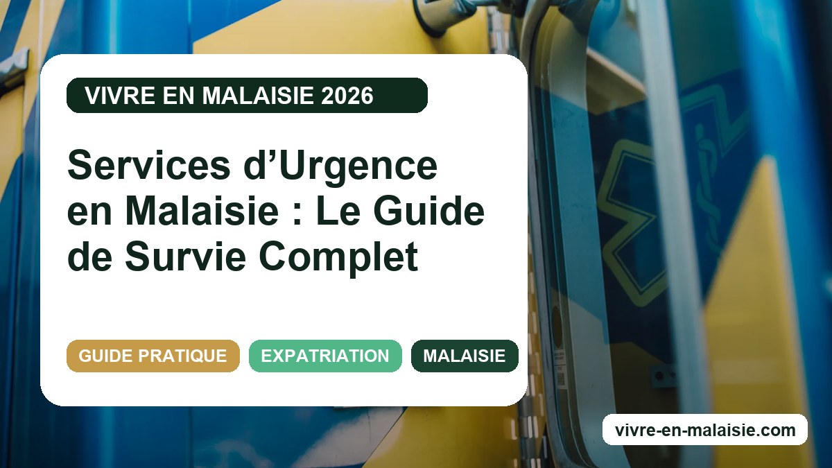 Services d’Urgence en Malaisie : Le Guide de Survie Complet