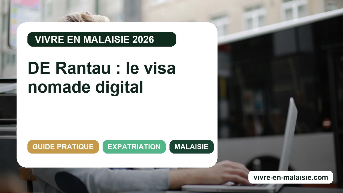 DE Rantau : le visa nomade digital