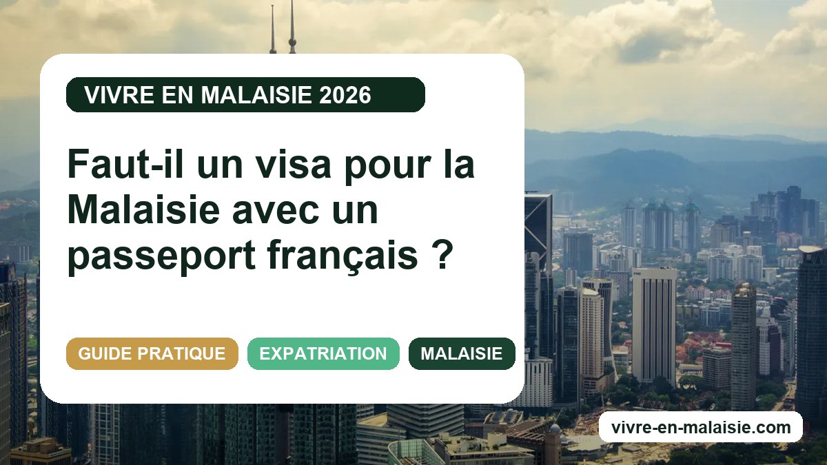 Faut-il un visa pour la Malaisie avec un passeport français ?