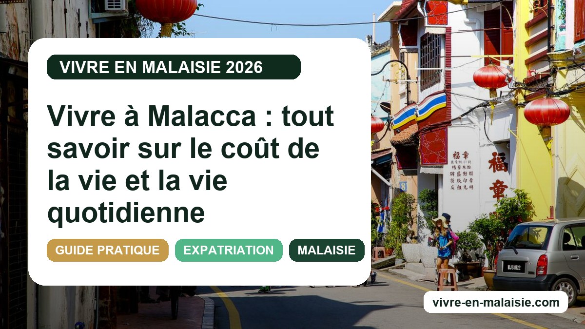 Vivre à Malacca : tout savoir sur le coût de la vie et la vie quotidienne