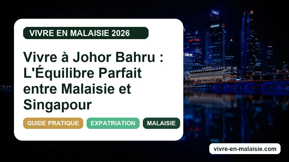 Vivre à Johor Bahru : L'Équilibre Parfait entre Malaisie et Singapour