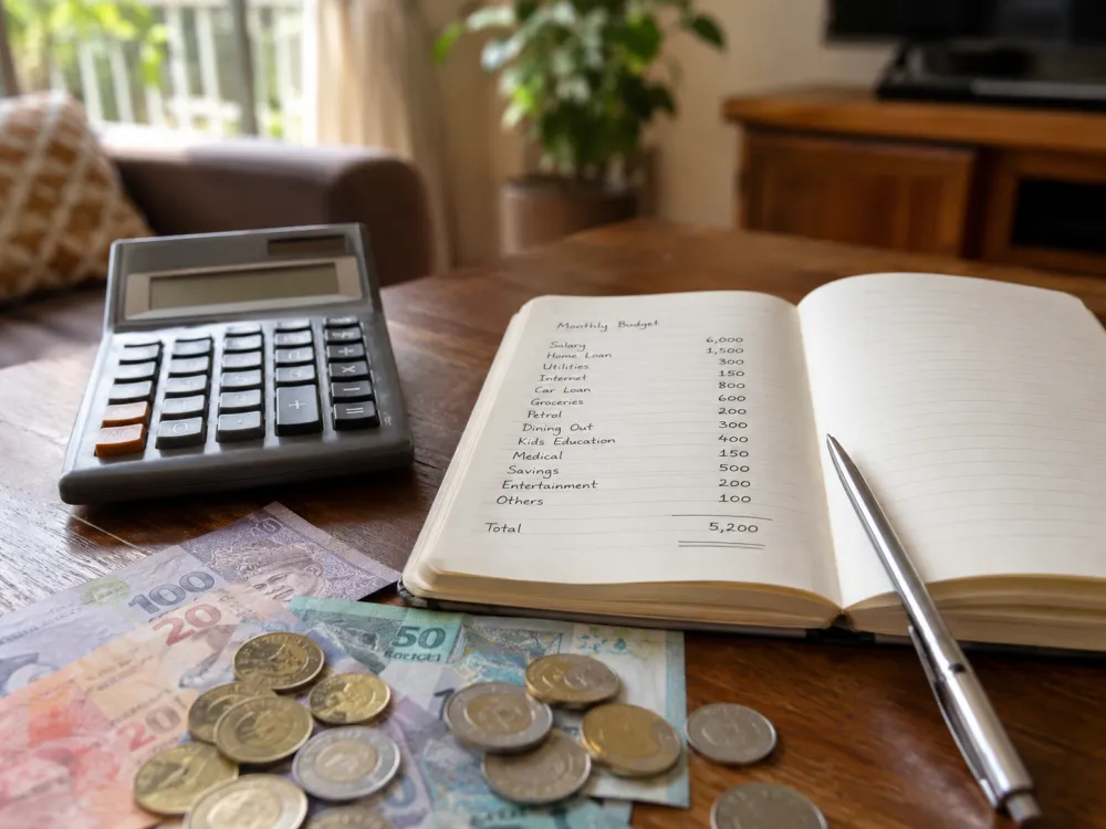 Monthly budget planning for an expat in Malaysia
