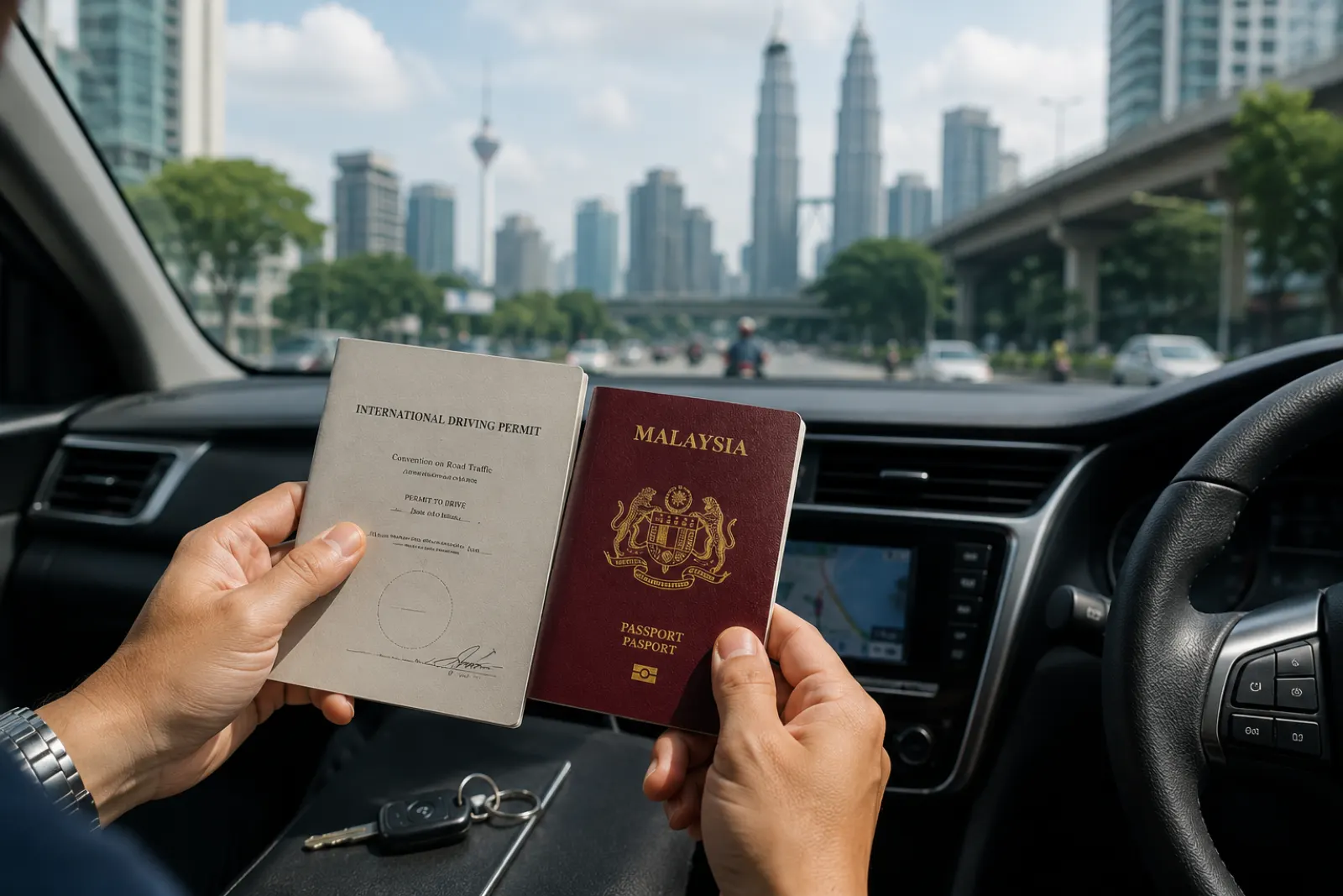 Driving with an international permit in Malaysia