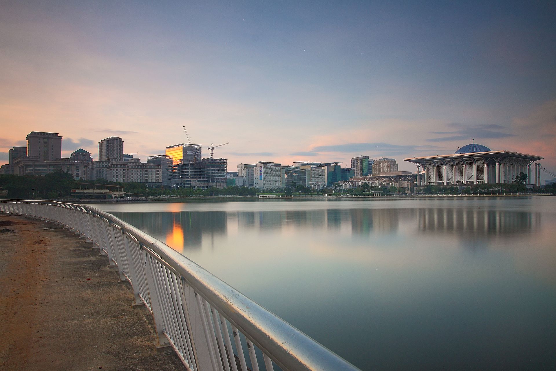 Mosquée Putra à Putrajaya