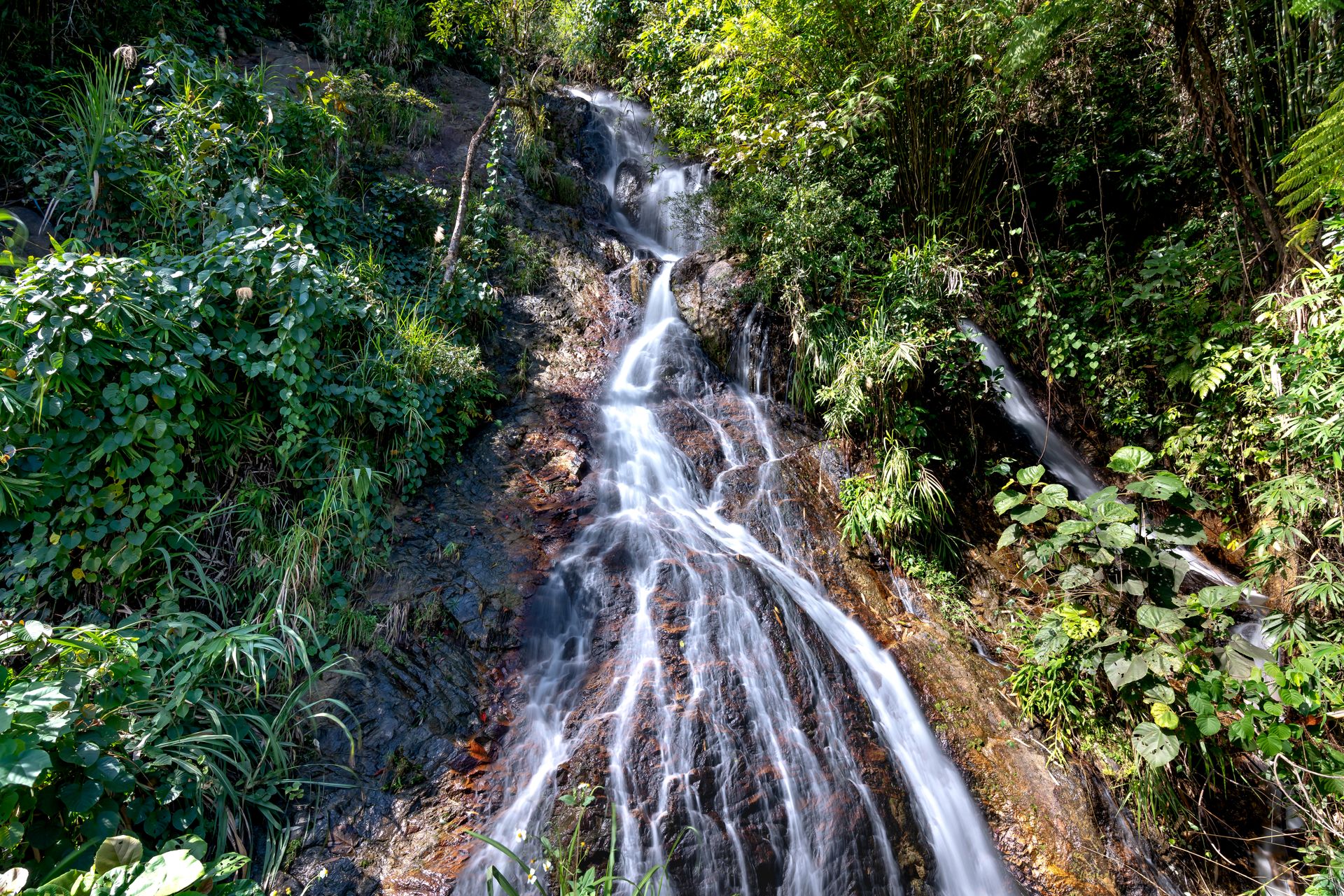 La cascade d'Asah à l'île de Tioman