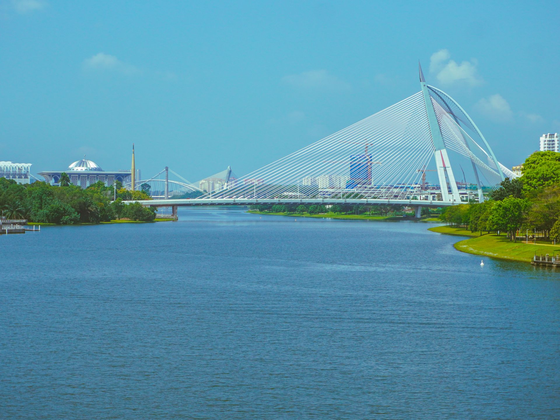 Pont Seri Wawasan à Putrajaya