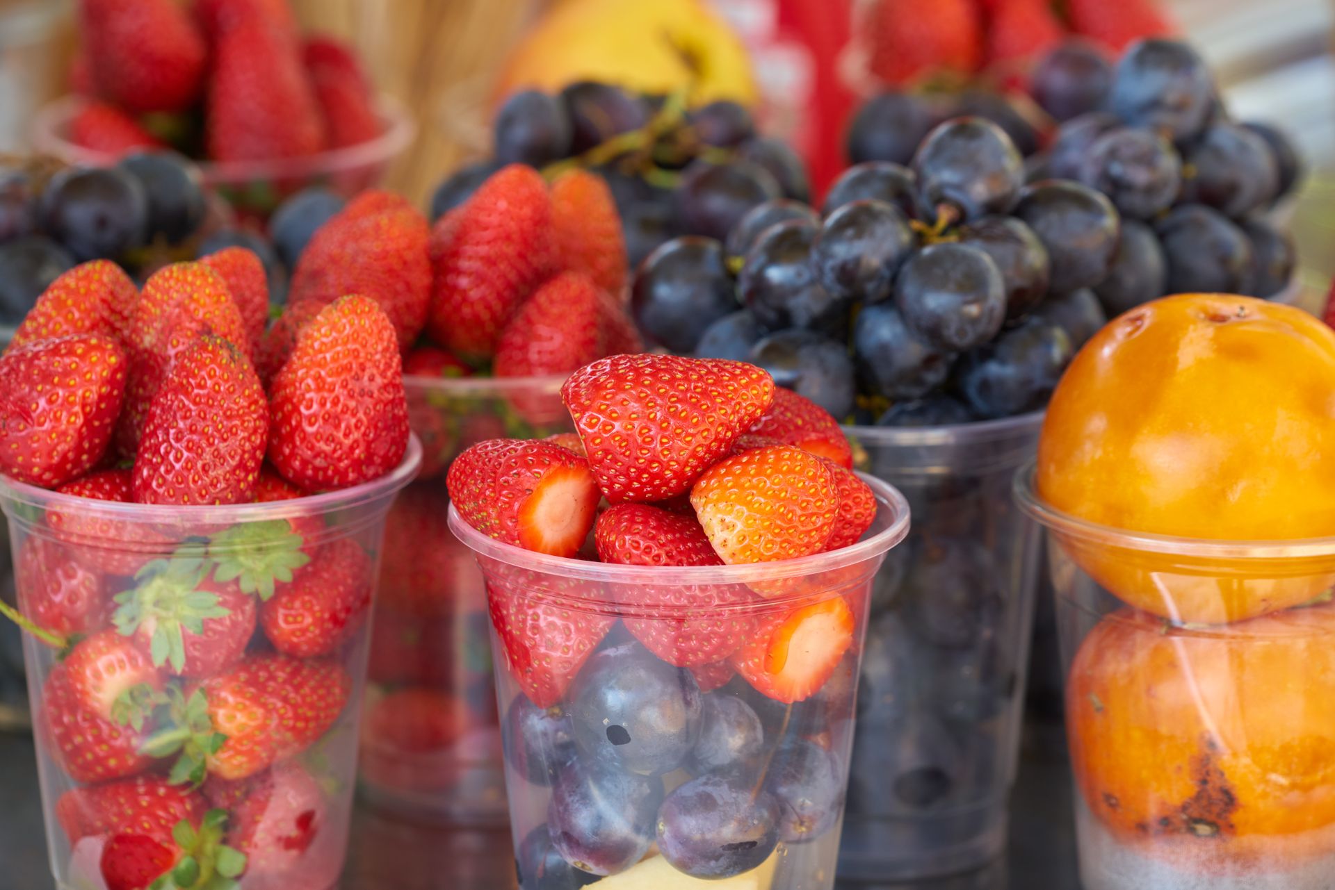 Marché aux fruits malaisien