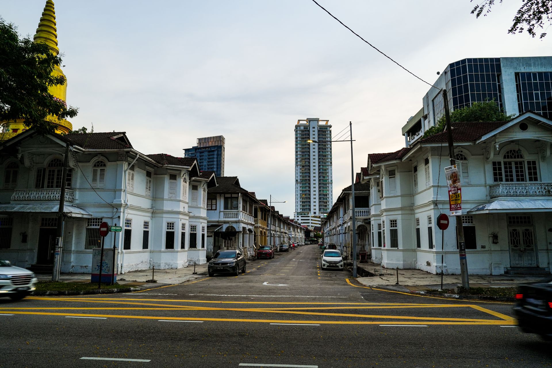 Rues animées de George Town, Penang
