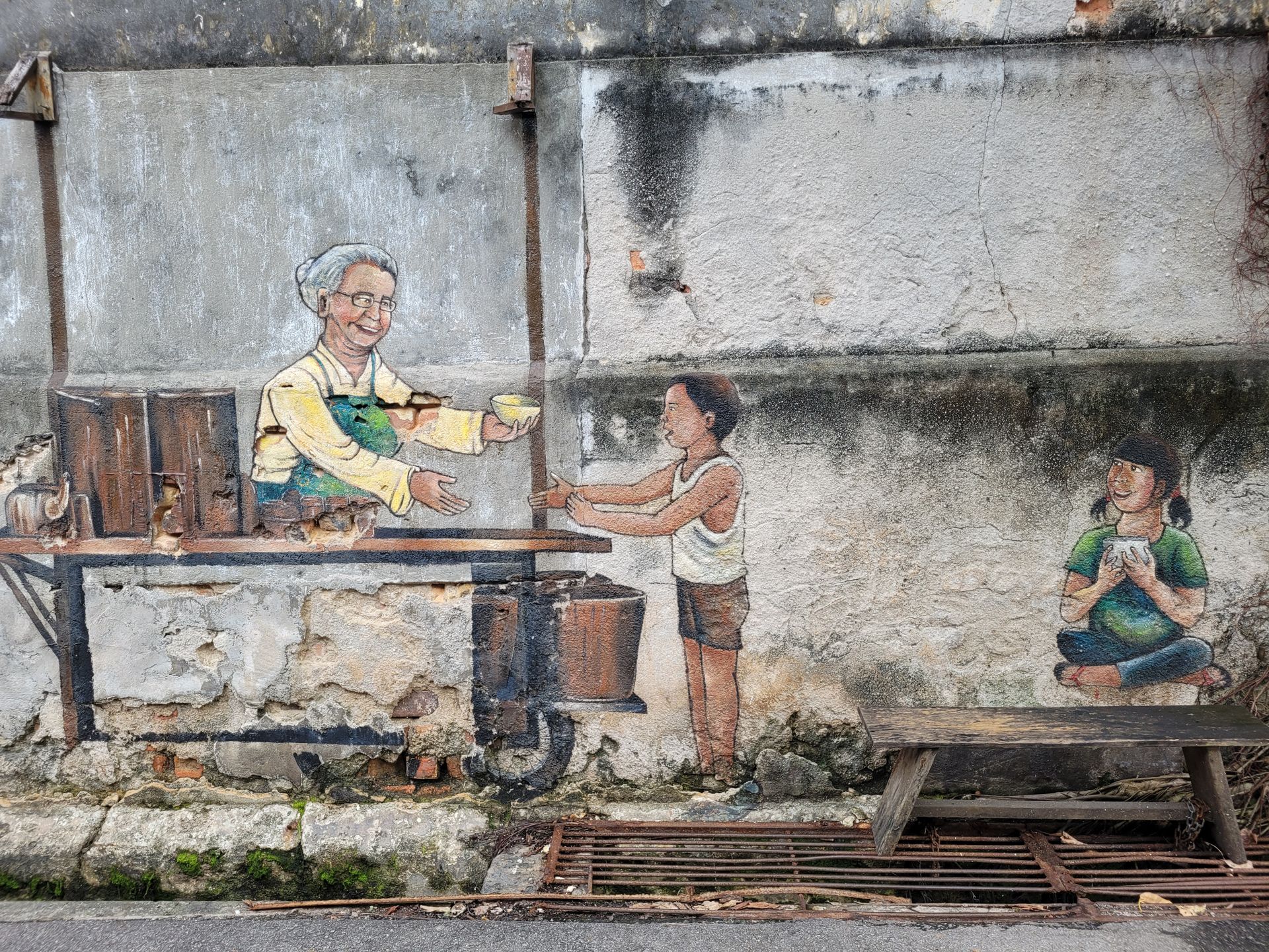 Street art à Penang