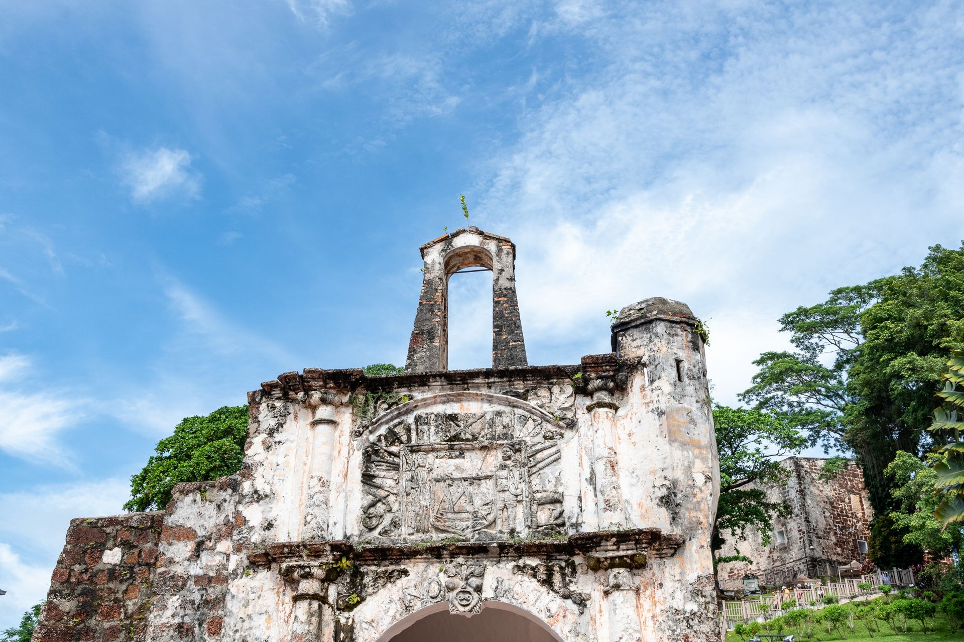 Forteresse A'Famosa — vue rapprochée