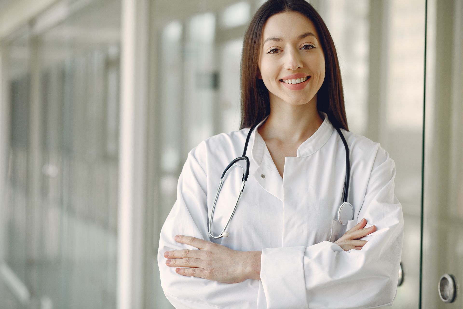 Docteur souriant