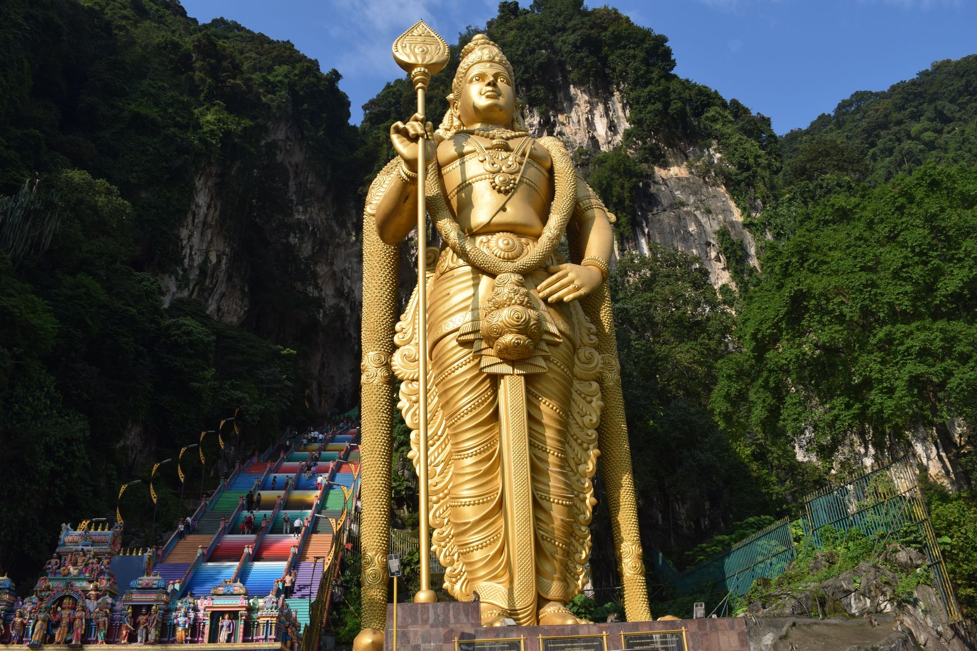 Statue de Murugan aux Batu Caves